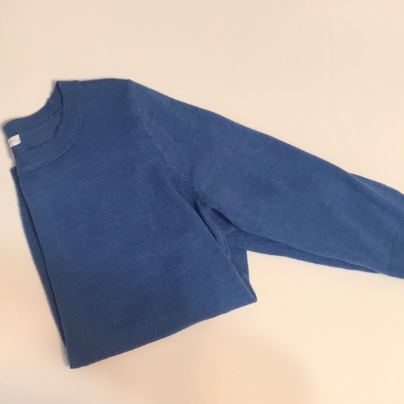 {New York & Company} Blue Sweater, Medium - Picture 3 of 6